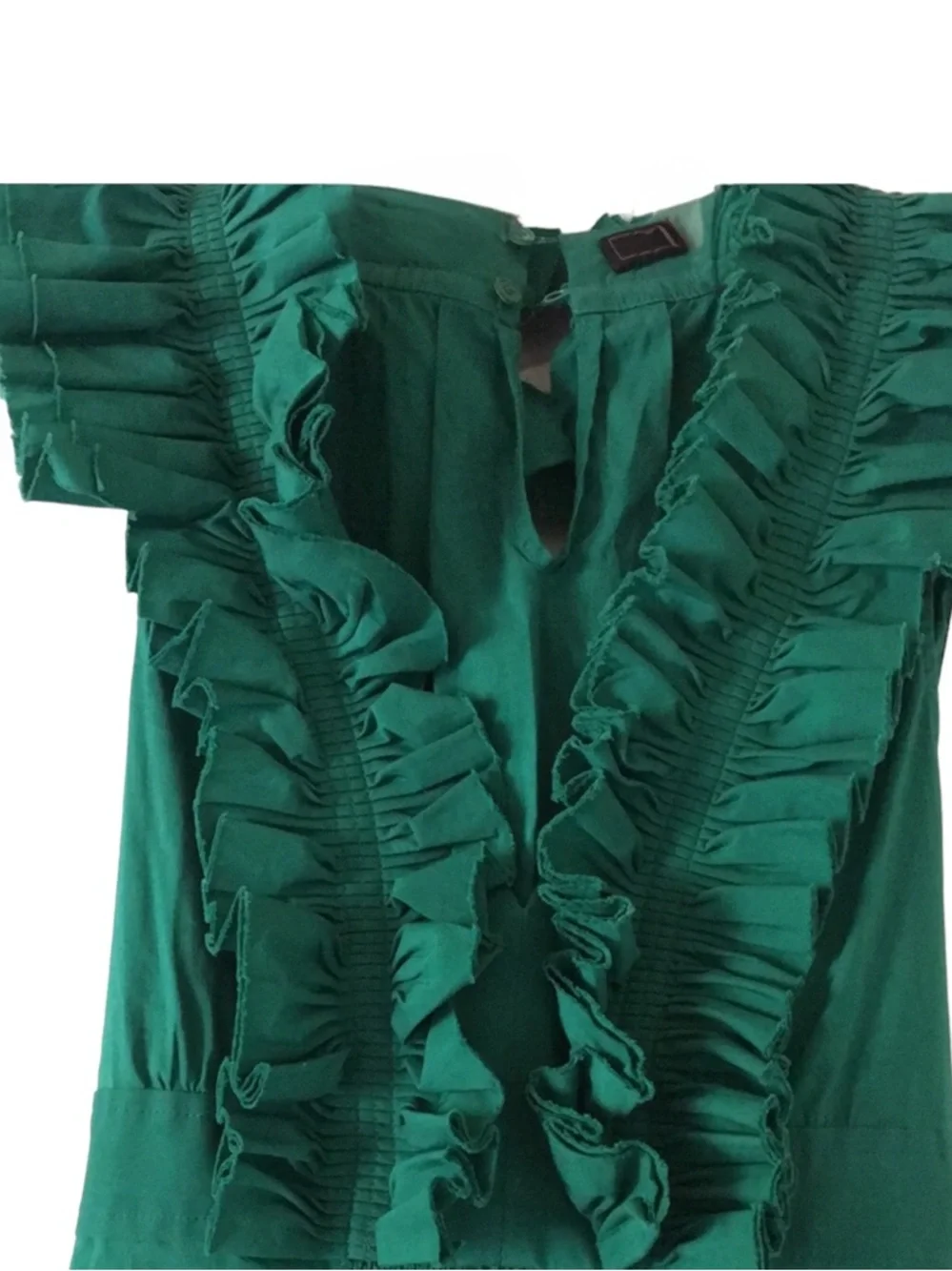 💚 BCBG Cap Sleeve Raffle Dress Knee Length 💚 - Picture 3 of 9